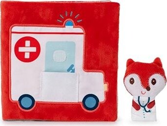 Lilliputiens – textilná knižka s prstovou bábkou – doktorka Alice