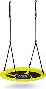 Neo-Sport Swingo Hojdačka Bocianie hniezdo 100 cm, žltá