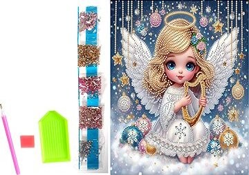 NORIMPEX Vianočný anjelik 23 × 30 cm