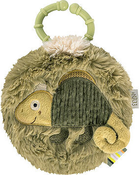 Baby Fehn Plyšová knižka Chameleón Crazy