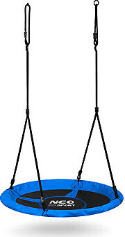 Neo-Sport Swingo Hojdačka Bocianie hniezdo 100 cm, modrá