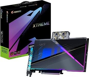 GIGABYTE AORUS GeForce RTX 4080 16GB XTREME WATERFORCE WB
