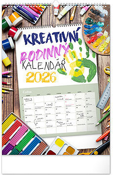 NOTIQUE kreatívny rodinný 2026, 33 × 46 cm