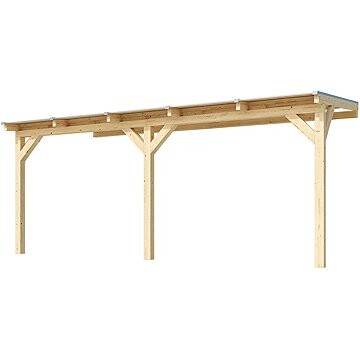 Weka Drevená záhradná pergola 672 (5,4 × 2,7 m)
