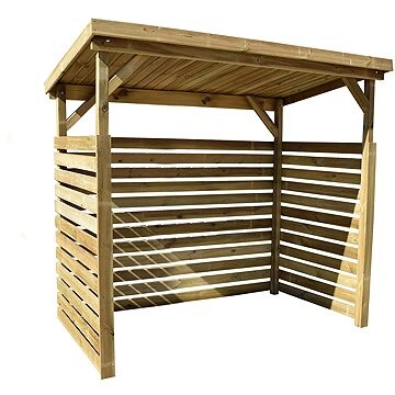 Weka Drevená dreváreň 663 (260 × 130 × 204 cm)