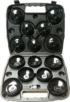 GEKO Sada kľúčov na olejové filtre, 14 ks