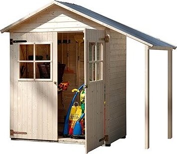 Weka Drevený záhradný domček 357 (270 × 105 × 216 cm)