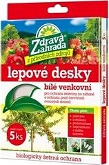 Lepové dosky ZDRAVÁ ZÁHRADA biele na pilátky 15 × 20 cm 5 ks
