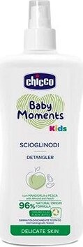 CHICCO Baby Moments Detangler krém na rozčesávania vlasov 0 mesiacov+, 200 ml