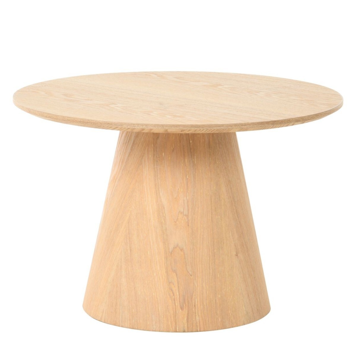 Kulatý konferenční stolek MILAN 60 cm dub přírodní