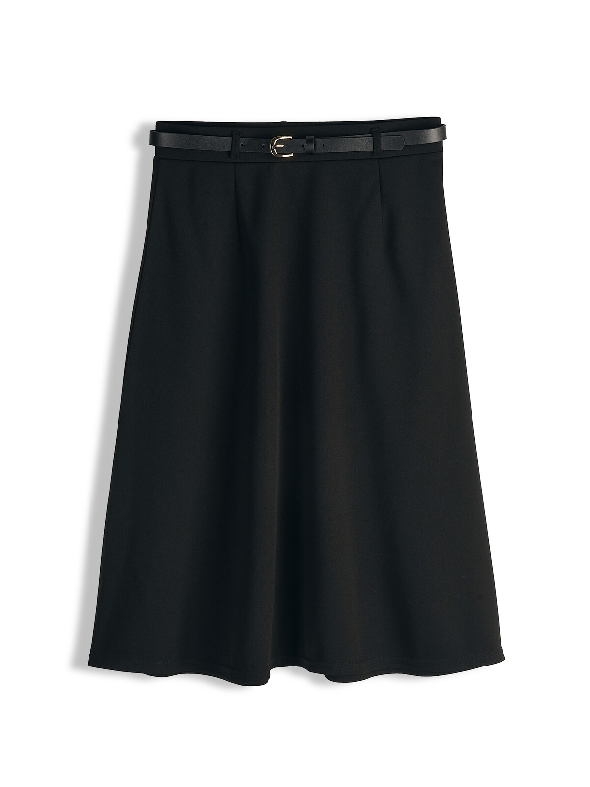 GATE Midi sukňa s opaskom