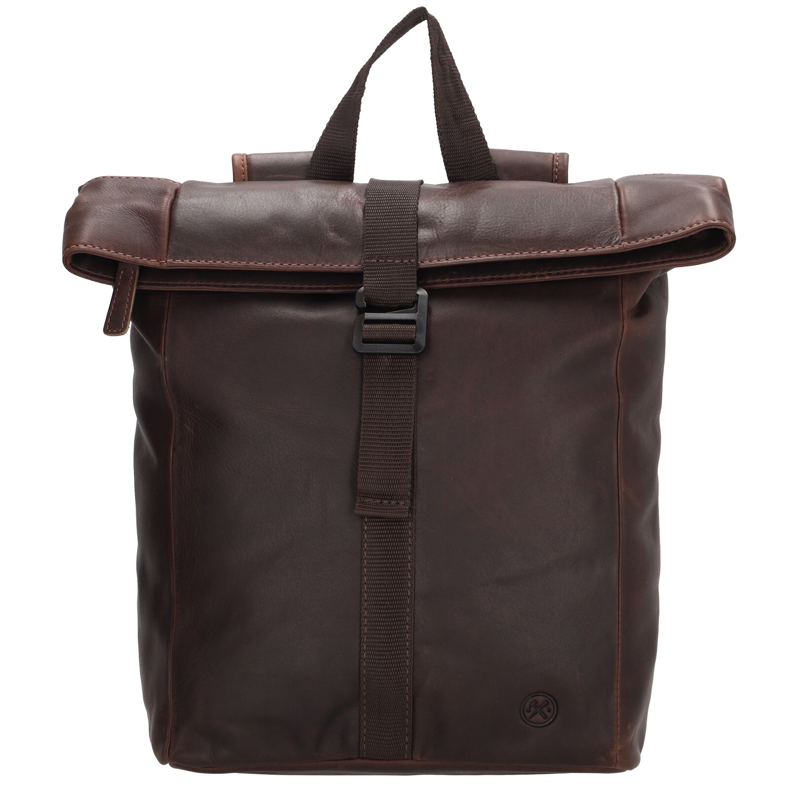 Hide & Stitches kožený batoh Japura 7,5L - tmavohnedý