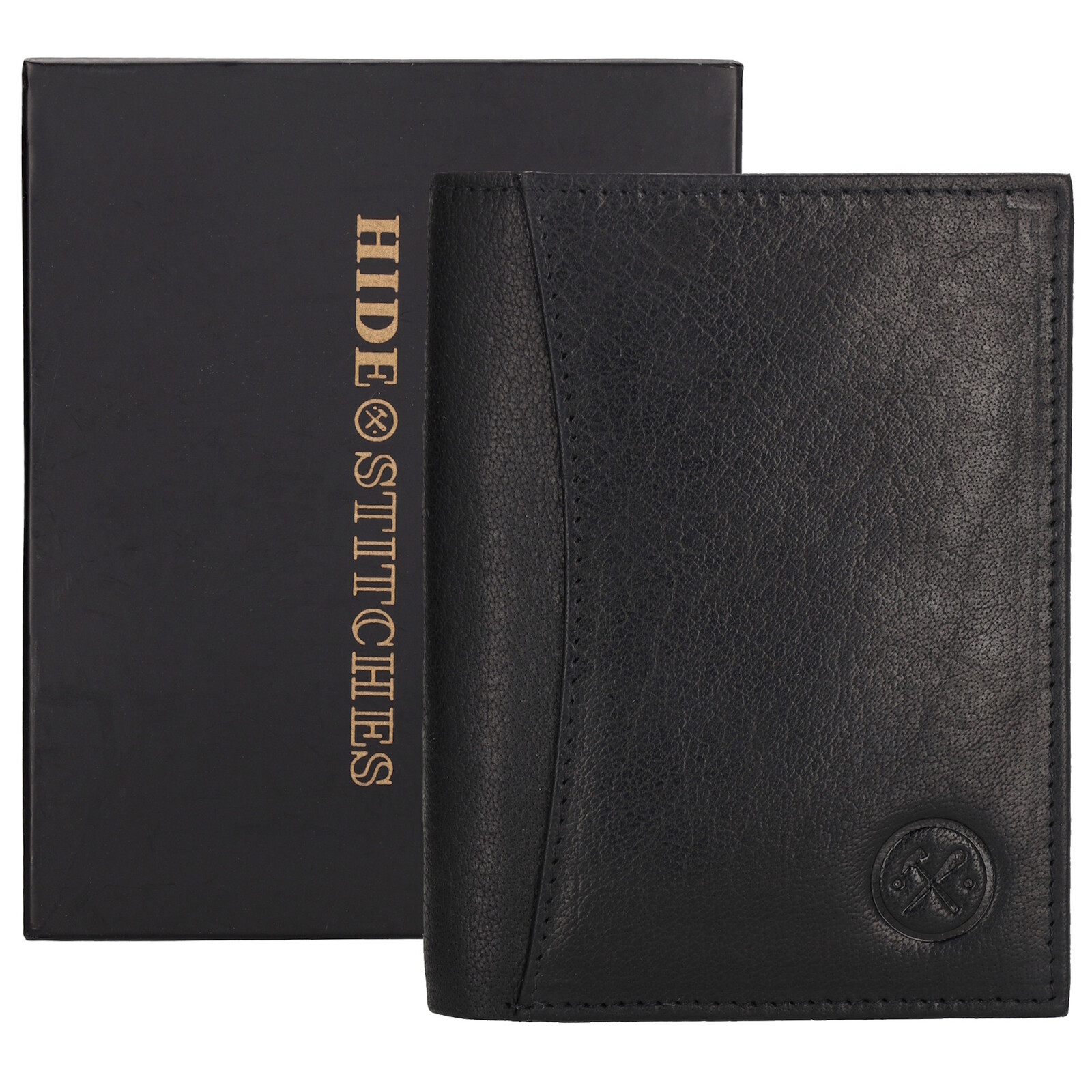 Pánska peňaženka Hide & Stitches Da Vinci - čierna