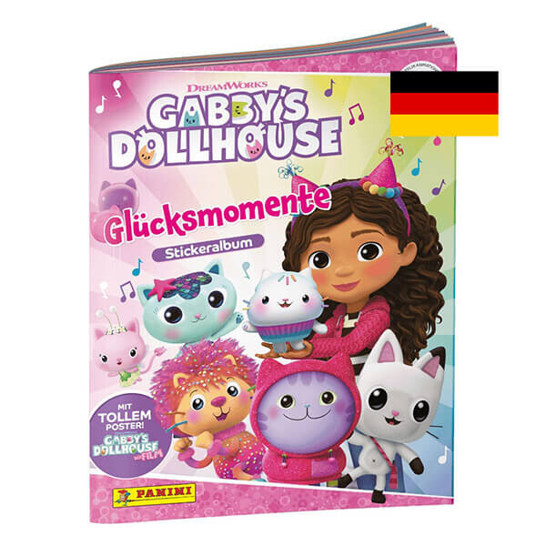 Panini Gabby's Dollhouse - album nálepiek - DE