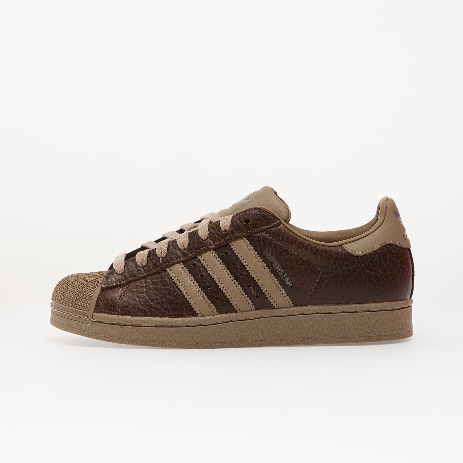 Tenisky adidas Superstar II Preloved Brown/ Chalk Brown/ Iron Metalic EUR 47 1/3