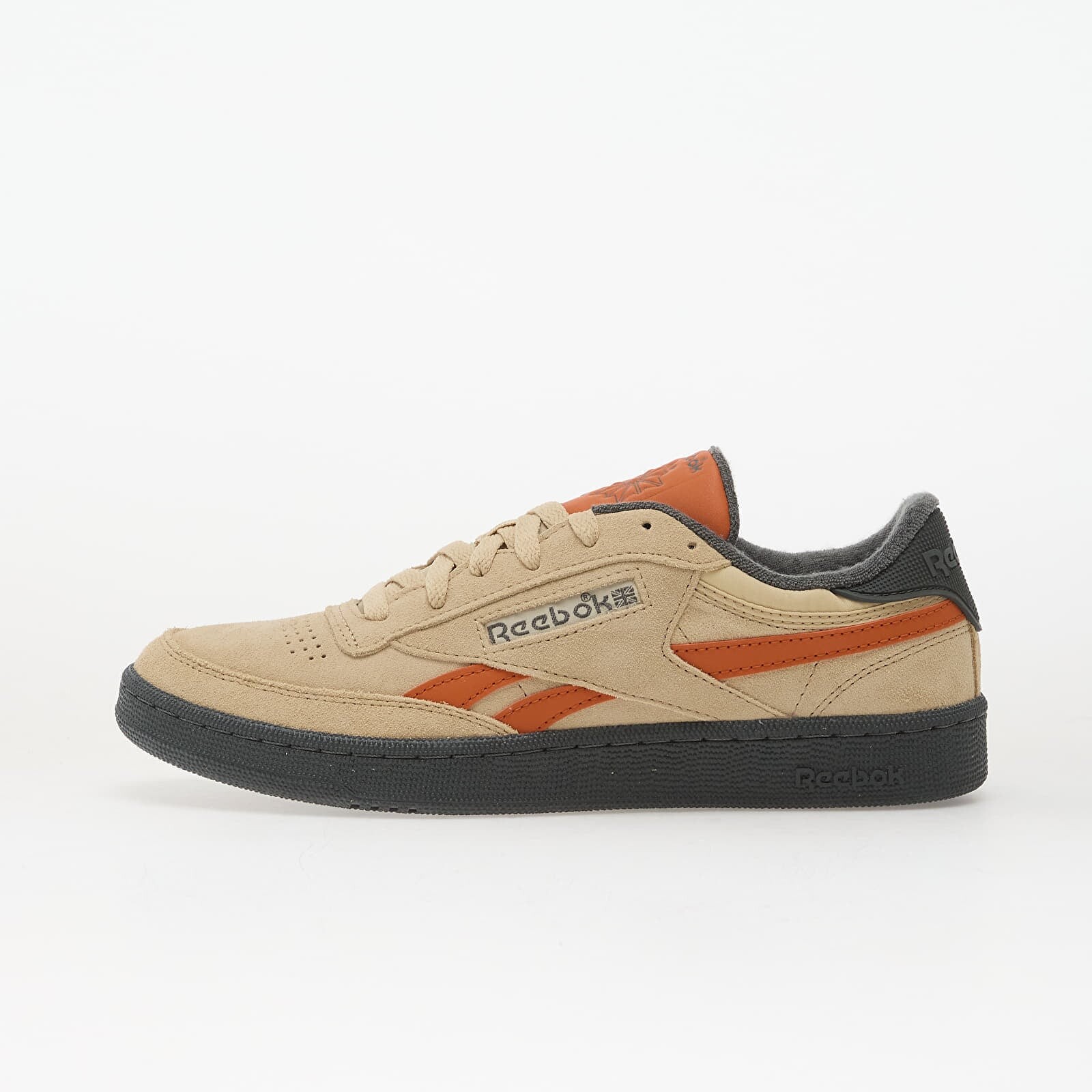 Tenisky Reebok Club C Revenge Vintage Simple Beige/ Grey5/ Rustorange EUR 40.5