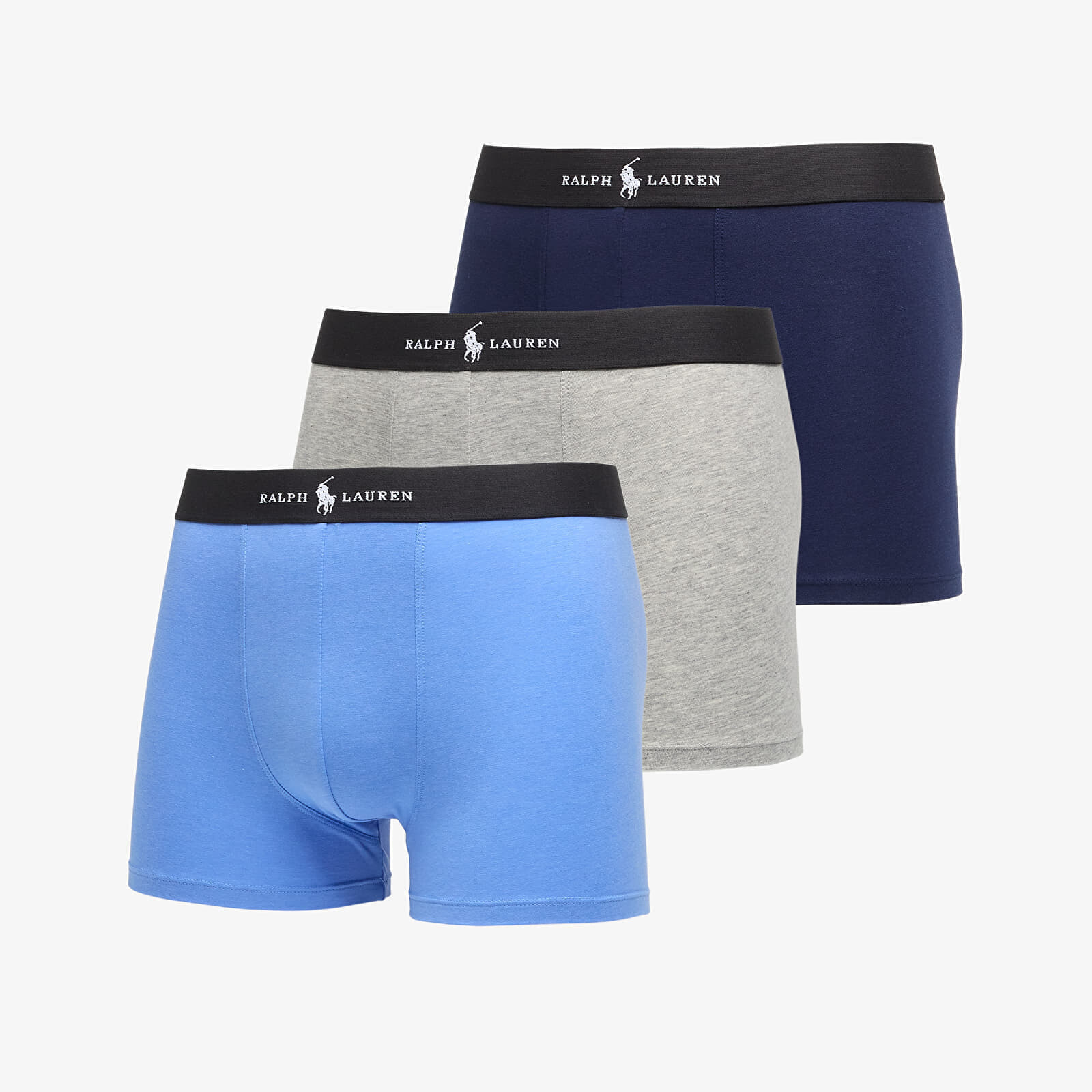 Boxerky Ralph Lauren Classic Trunk-3 Pack Trunk Blue S