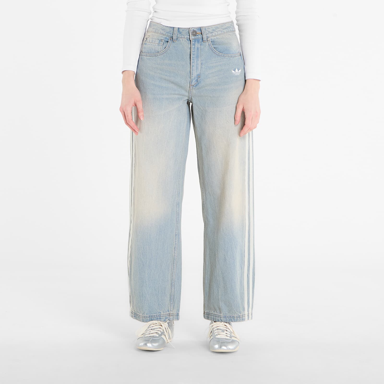 Džínsy adidas Dad Jeans Lghden W26/L30