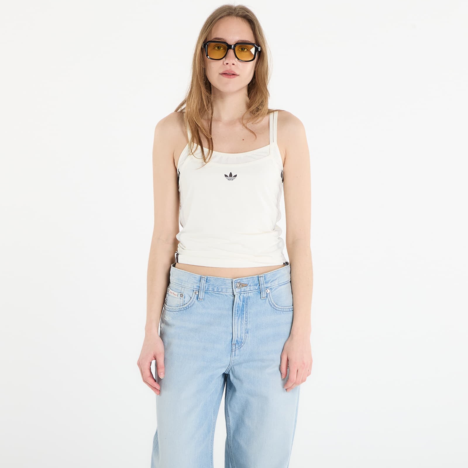 adidas Layered Tank Off White/ Off White S