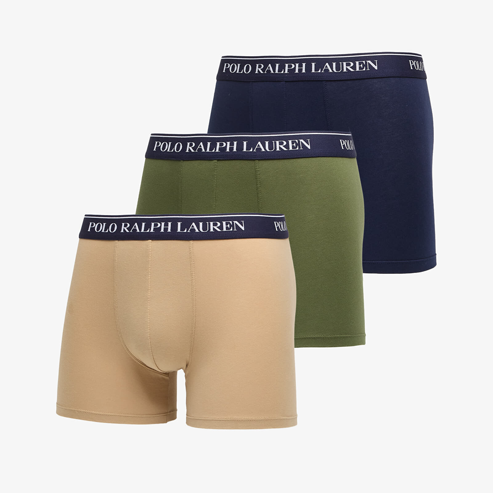 Boxerky Ralph Lauren Boxer Brief-3 Pack Boxer Brief Blue XXL