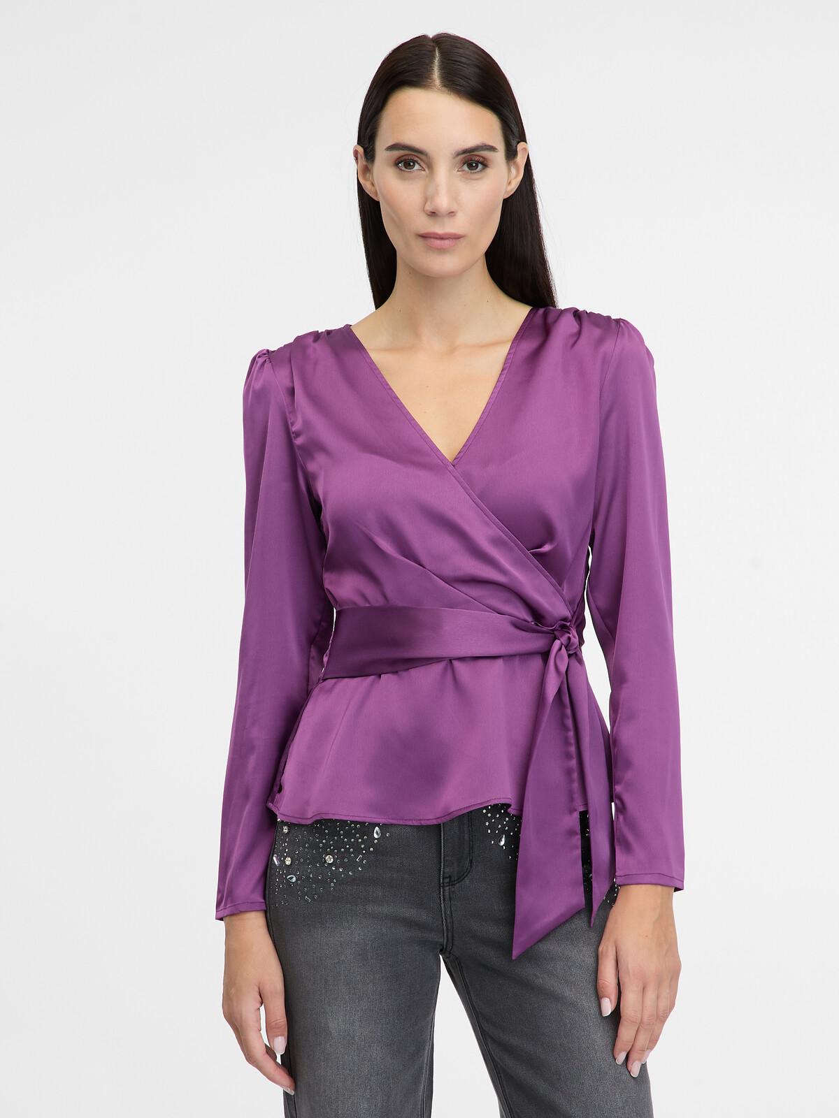Purple women's blouse ORSAY - Women's
