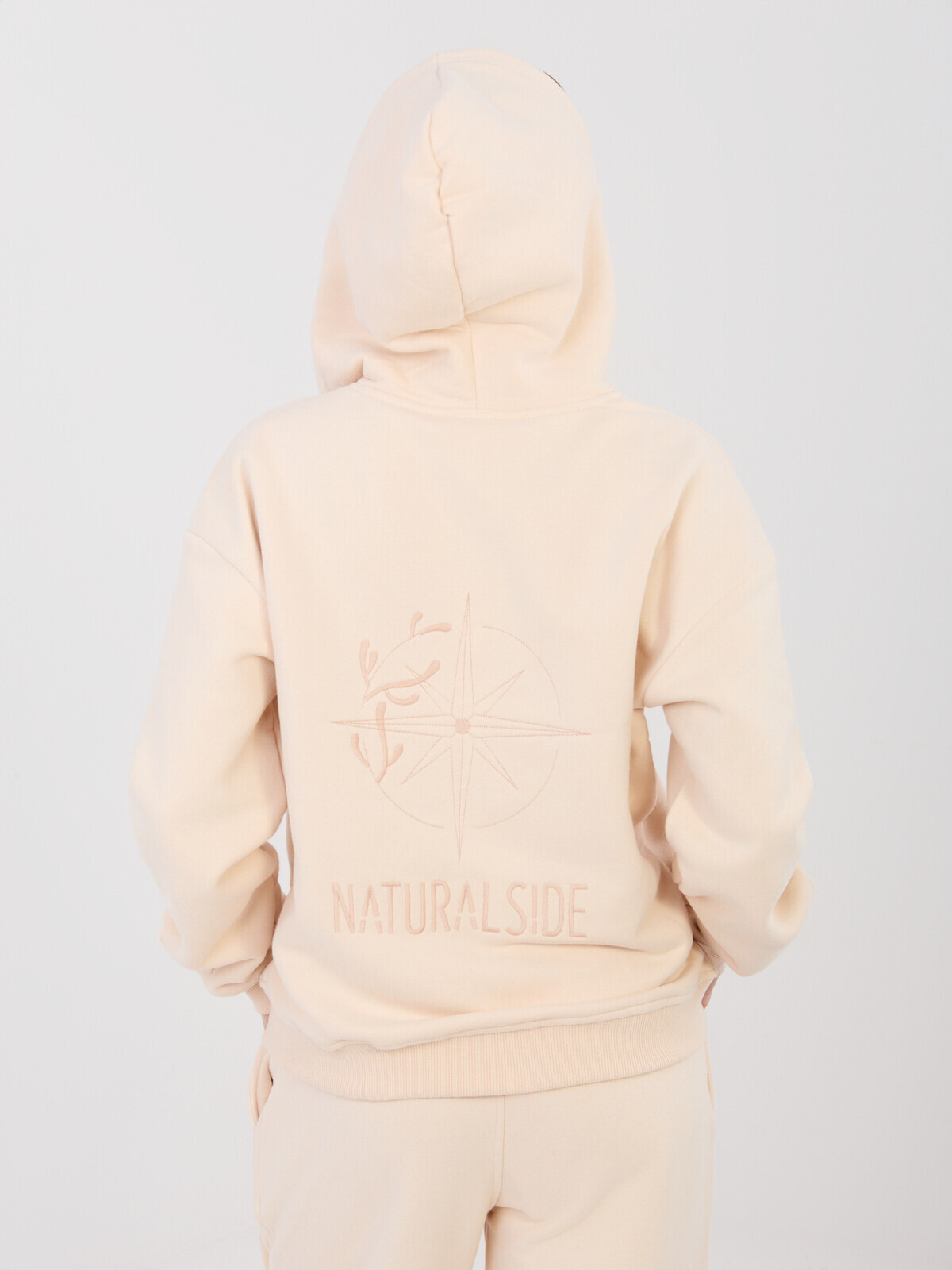 Dámska mikina s kapucňou Natural Side