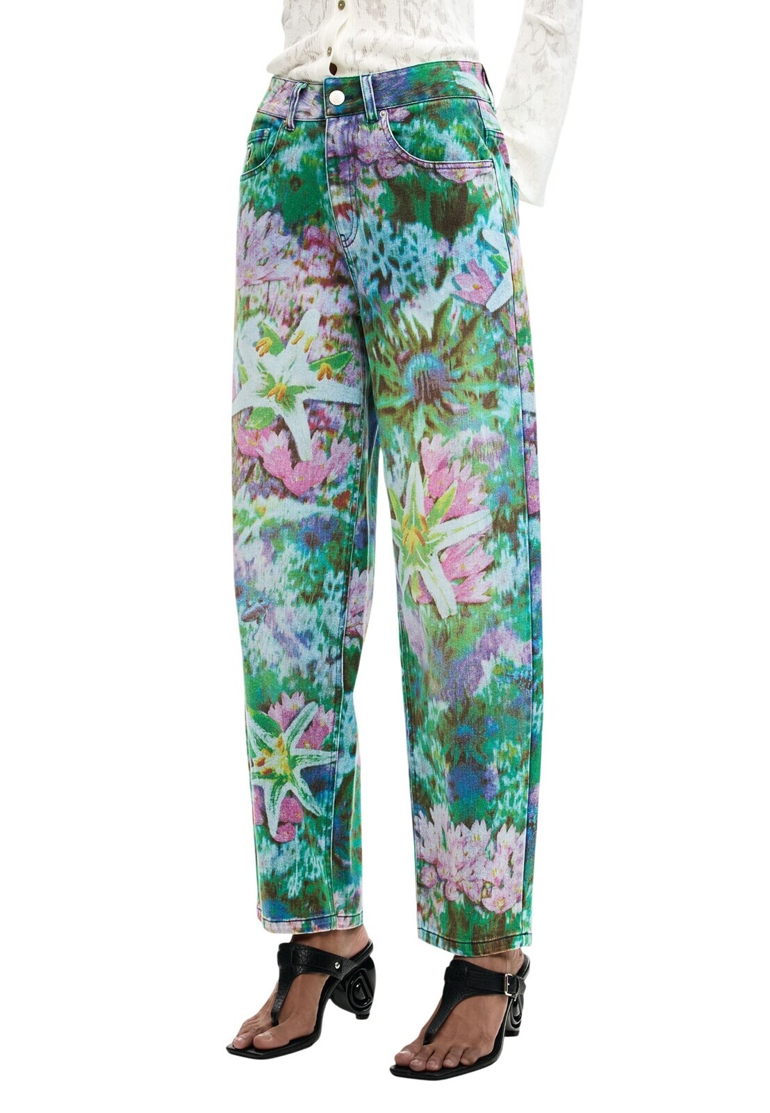 Desigual dámske vzorované rifle