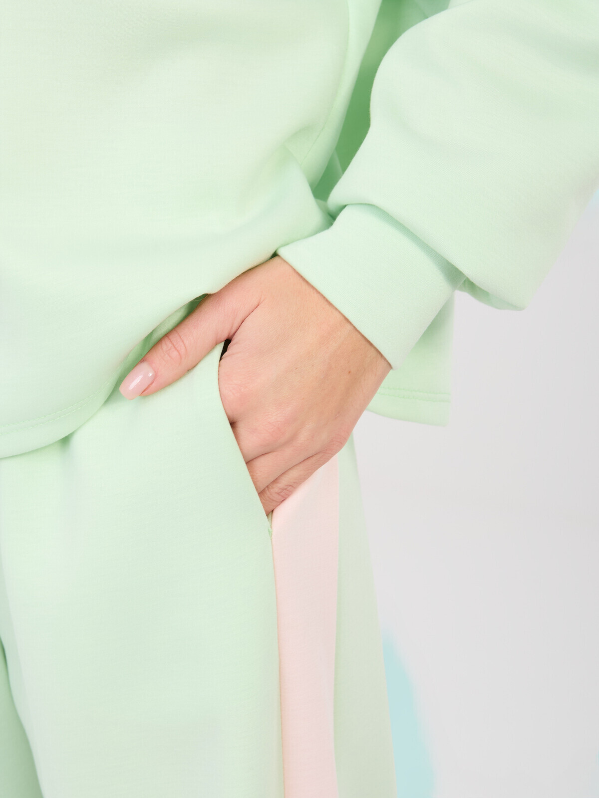 Svetlozelený dámsky komplet