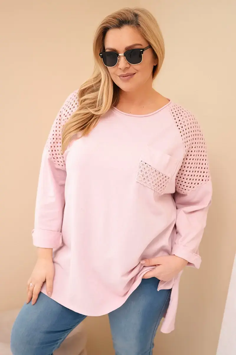 Kesi Włoski dámska plus size mikina