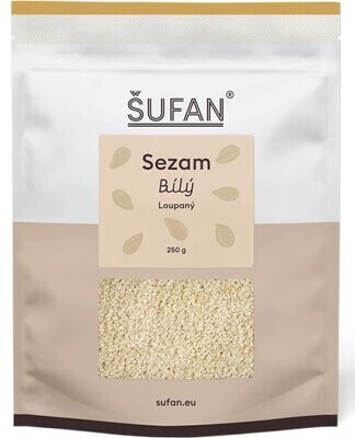 Šufan sezam bílý loupaný 250 g