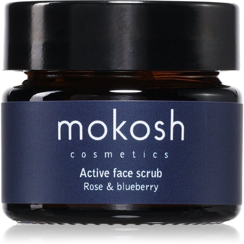 Mokosh Rose & Blueberry rozjasňujúci peeling 15 ml