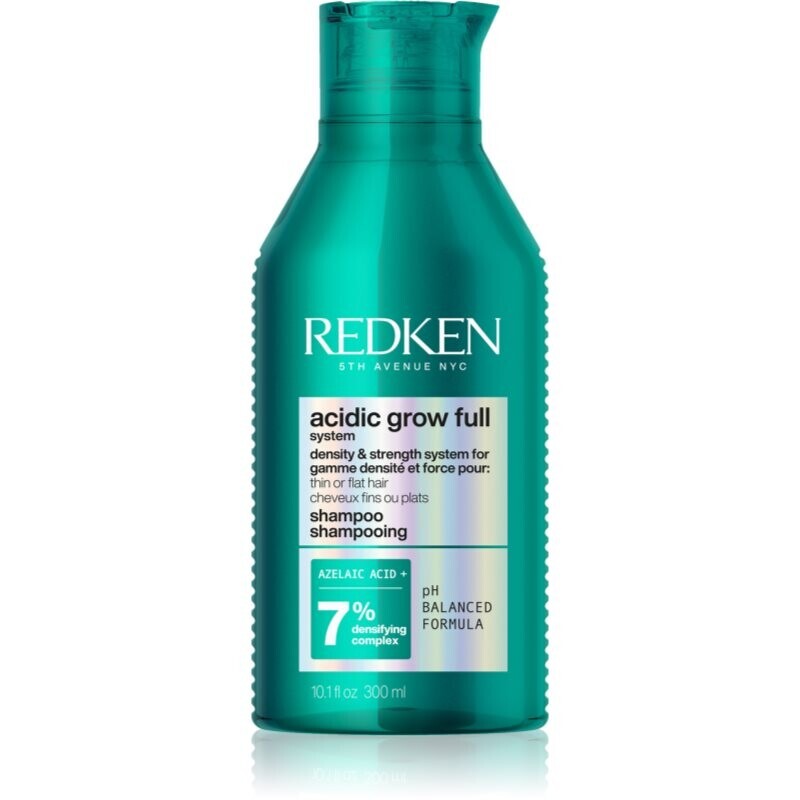 Redken Acidic Grow Full System šampón pre oslabené a poškodené vlasy pre obnovenie hustoty vlasov 300 ml