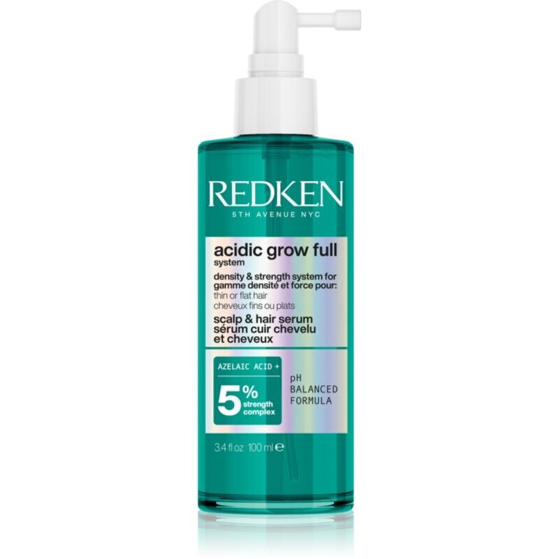 Redken Acidic Grow Full System hydratačné sérum pre jemné vlasy bez objemu 100 ml