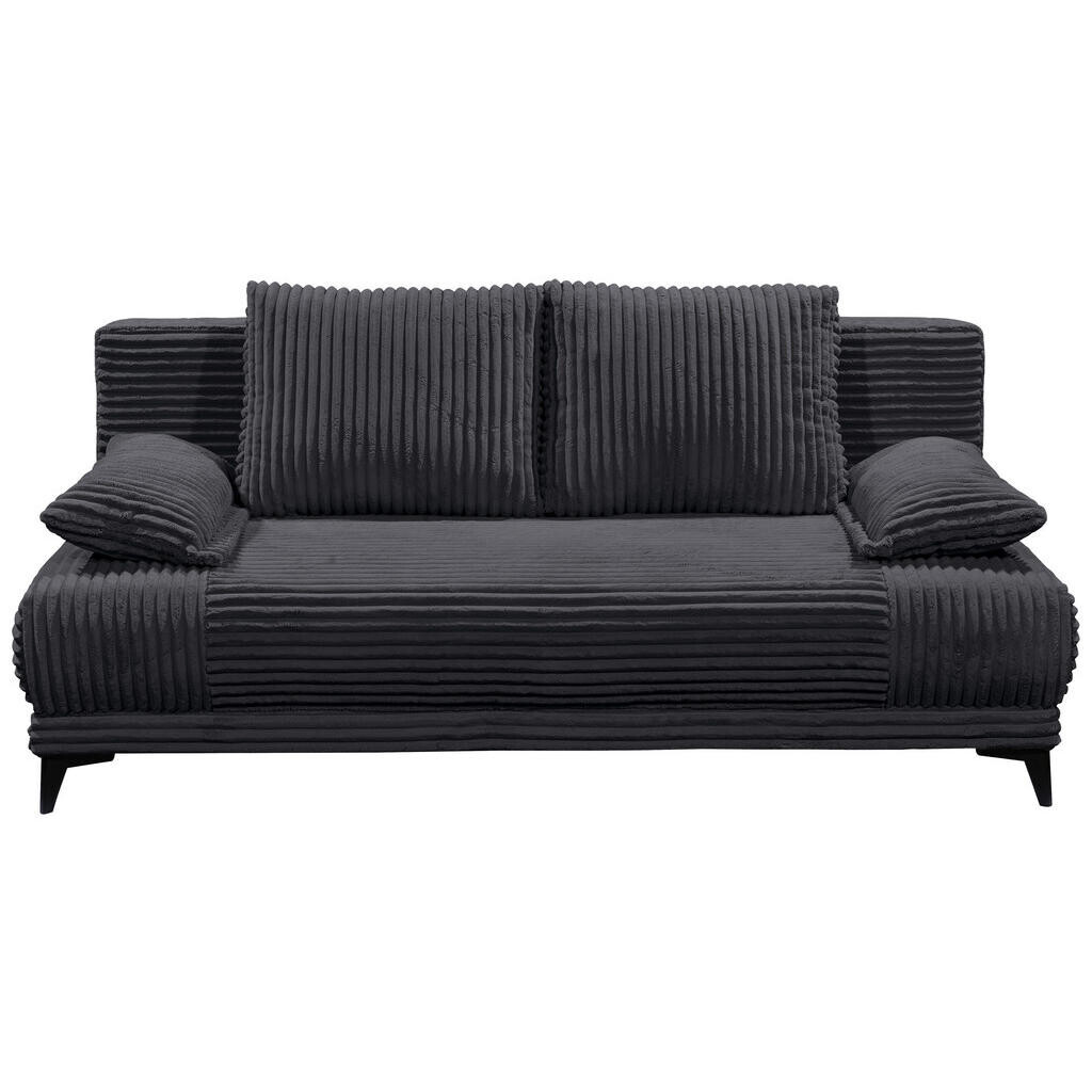 MID.YOU ROZKLADACIA POHOVKA, textil, čierna