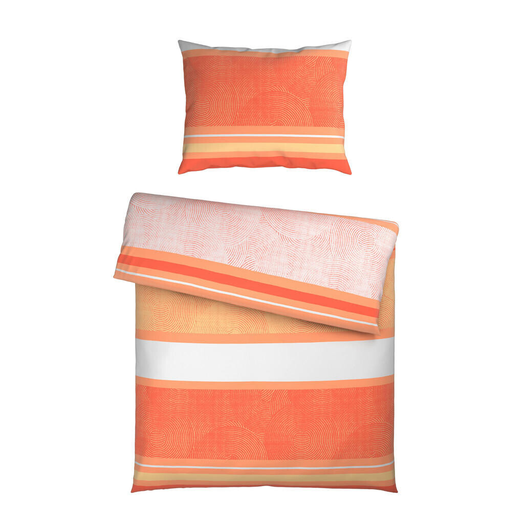 Esposa POSTEĽNÁ BIELIZEŇ, satén, terakotová, 140/200 cm
