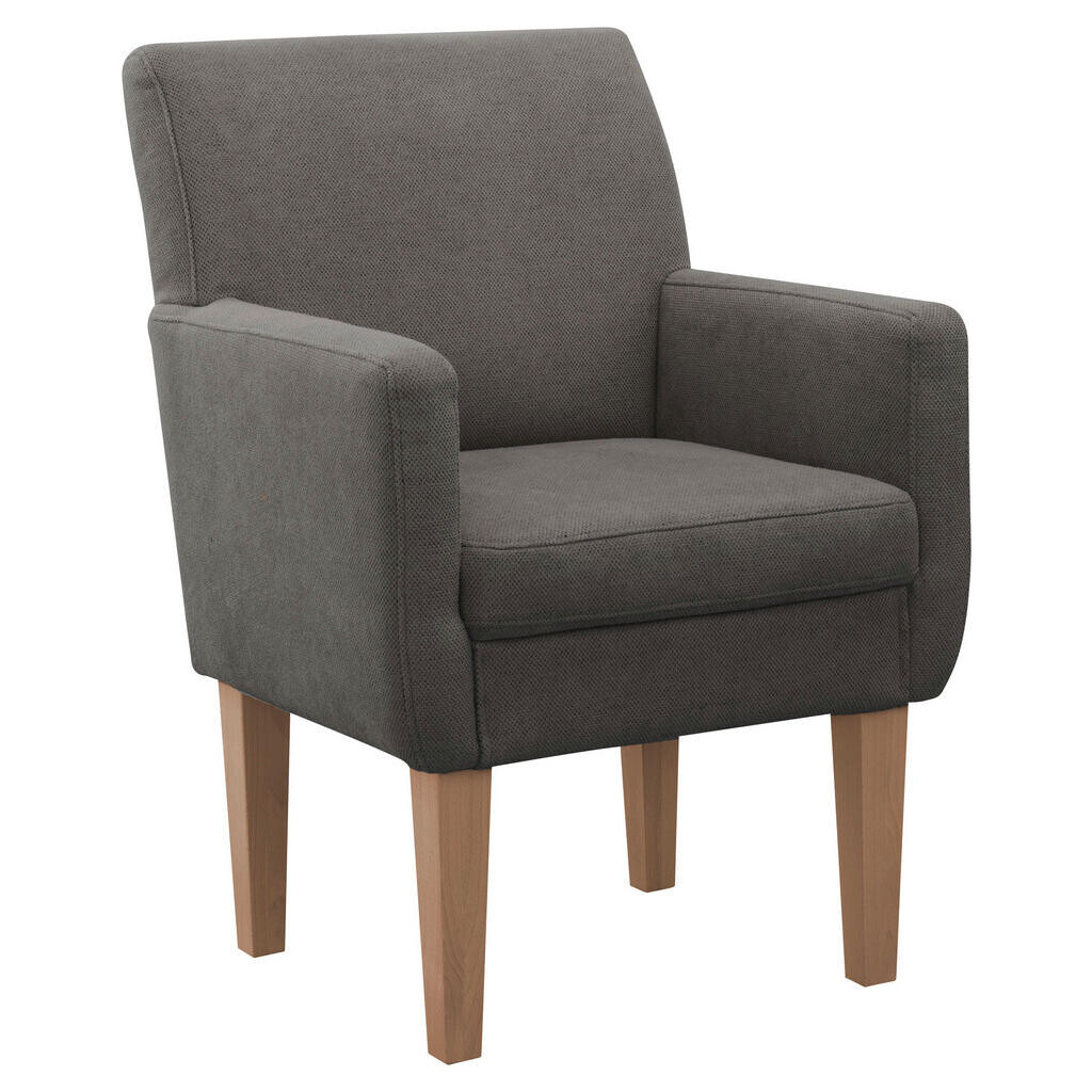 Sit & More KRESLO, textil, antracitová