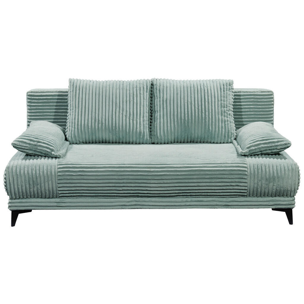 MID.YOU ROZKLADACIA POHOVKA, textil, pastelová zelená