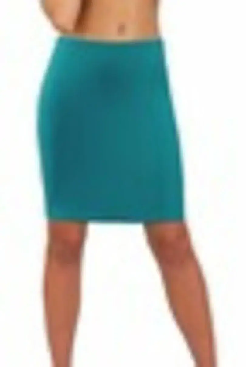 DÁMSKA SUKŇA Z VISKÓZY PISTACY S