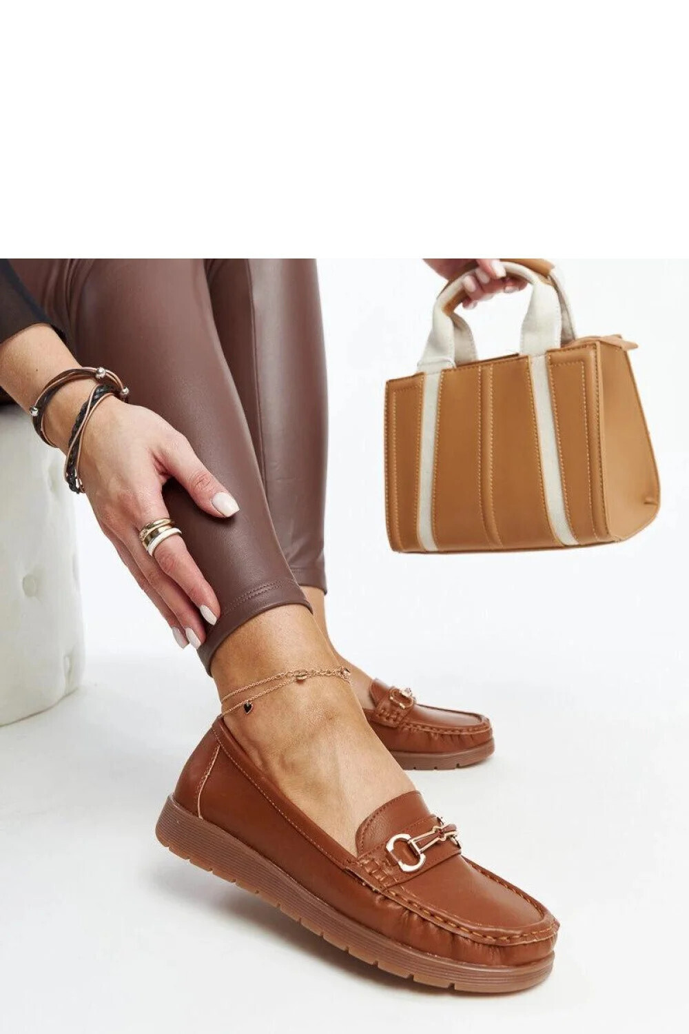 Mokasíny 2998 model 207455 hnedé - Solea 39