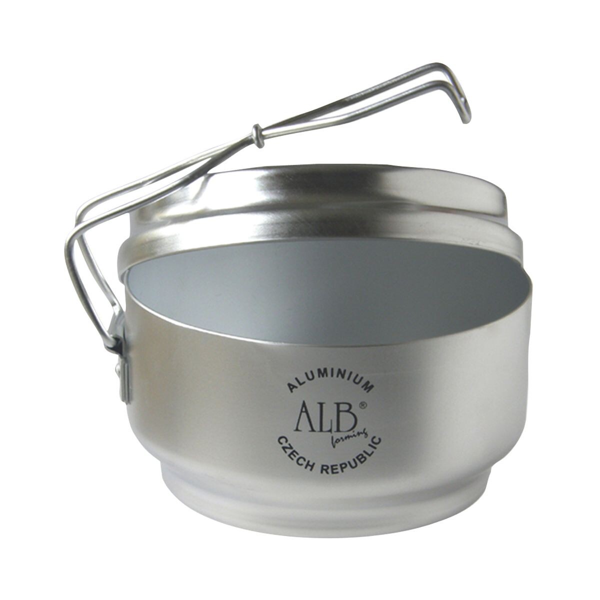 Ešus ALB hliníkový dvojdielny - strieborný