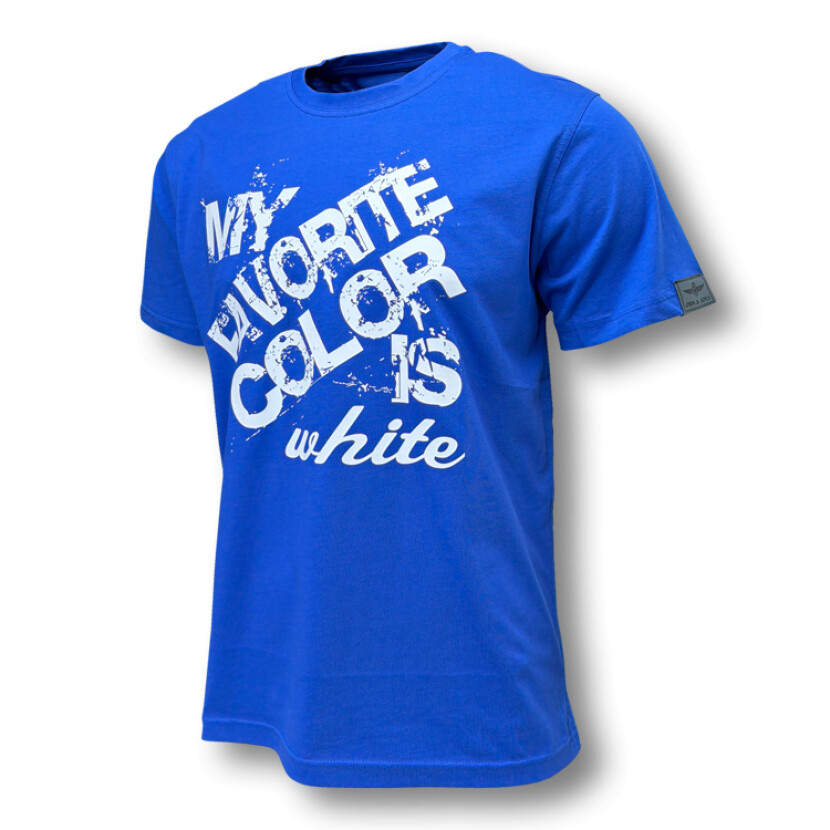 Tričko Erik and Sons Favorite Color - modré,