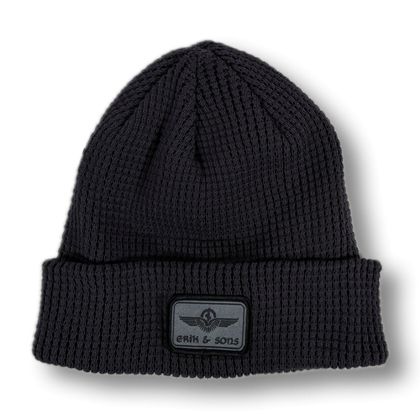 Čiapka zimná Erik and Sons Rigg - čierna