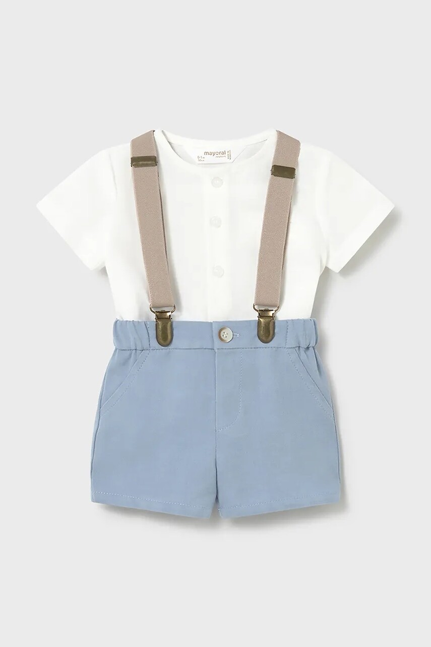 Sada pre bábätká s prímesou ľanu Mayoral Newborn