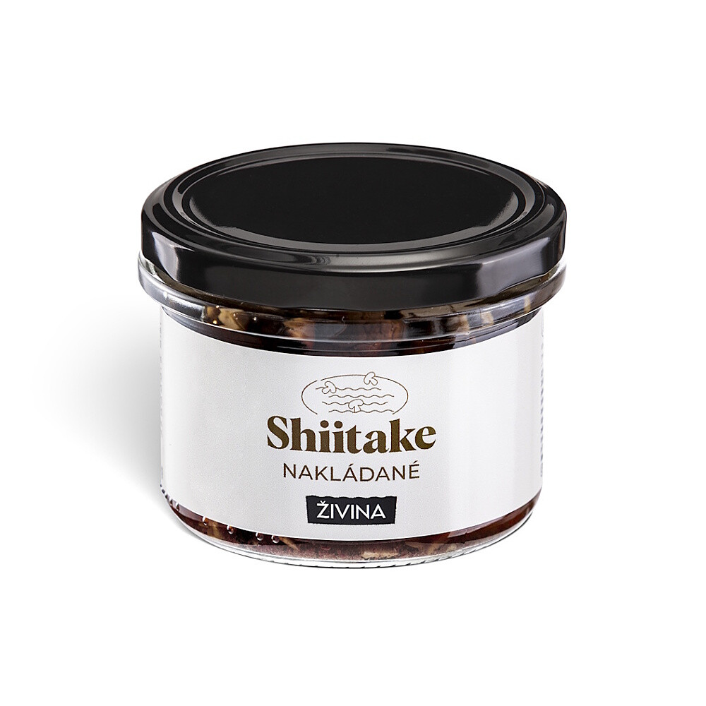 ŽIVINA Shiitake nakladané 200 g