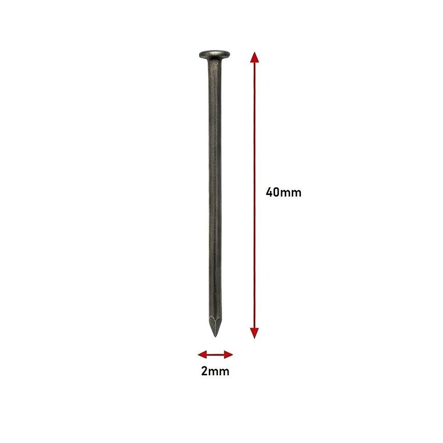 Stavebné Klince 2,0×40 mm