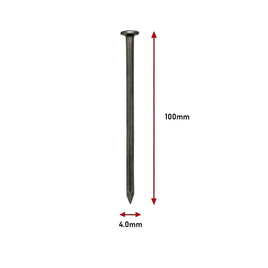 Stavebné Klince 4,0×100 mm