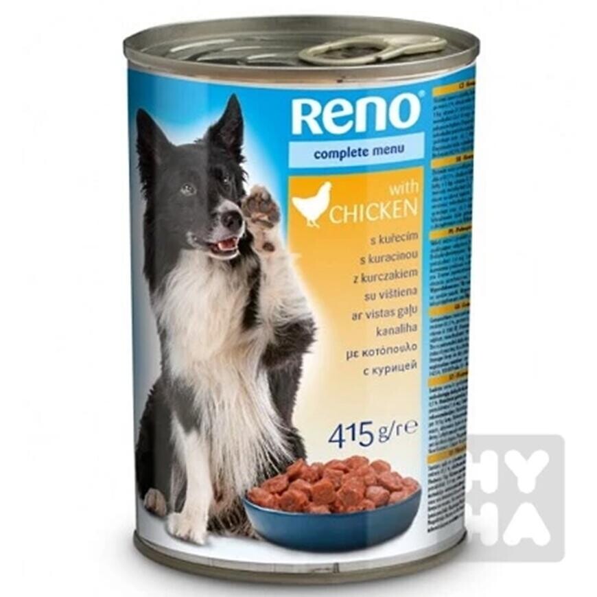 Reno Konzerva Pes hydina 415 g