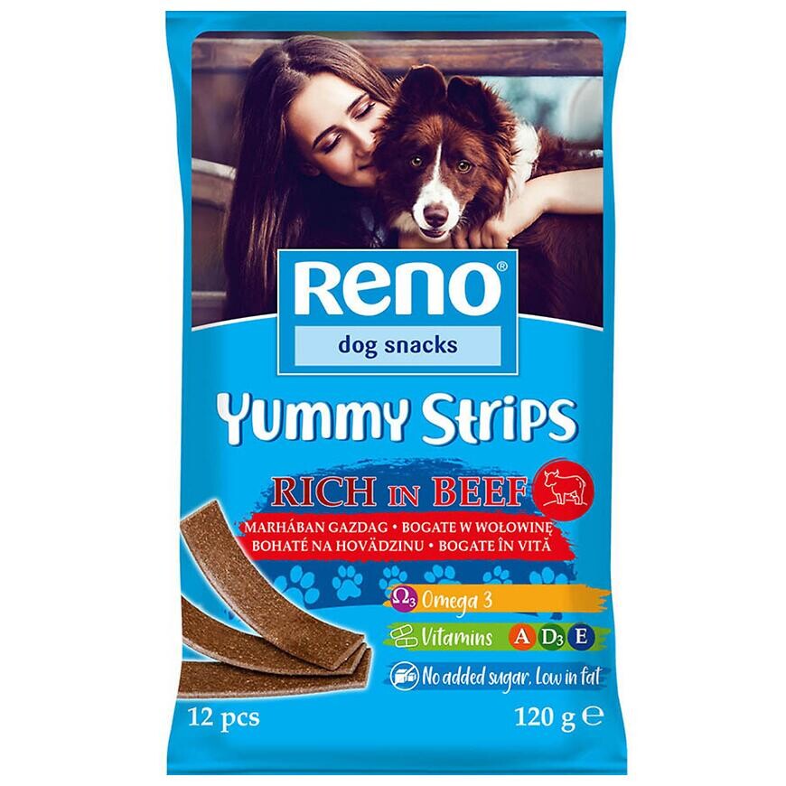 Reno Dog Snacks hovädzie mäso 120 g
