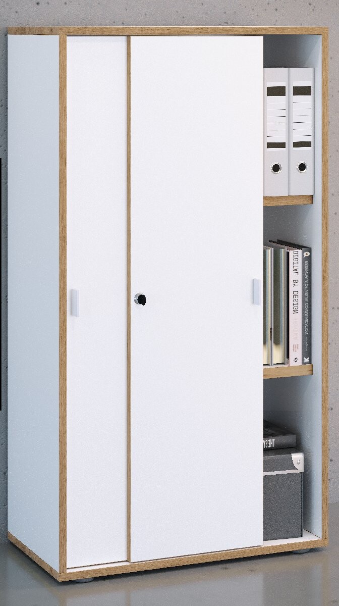 VCM Posuvná skriňa s 3 priehradkami 