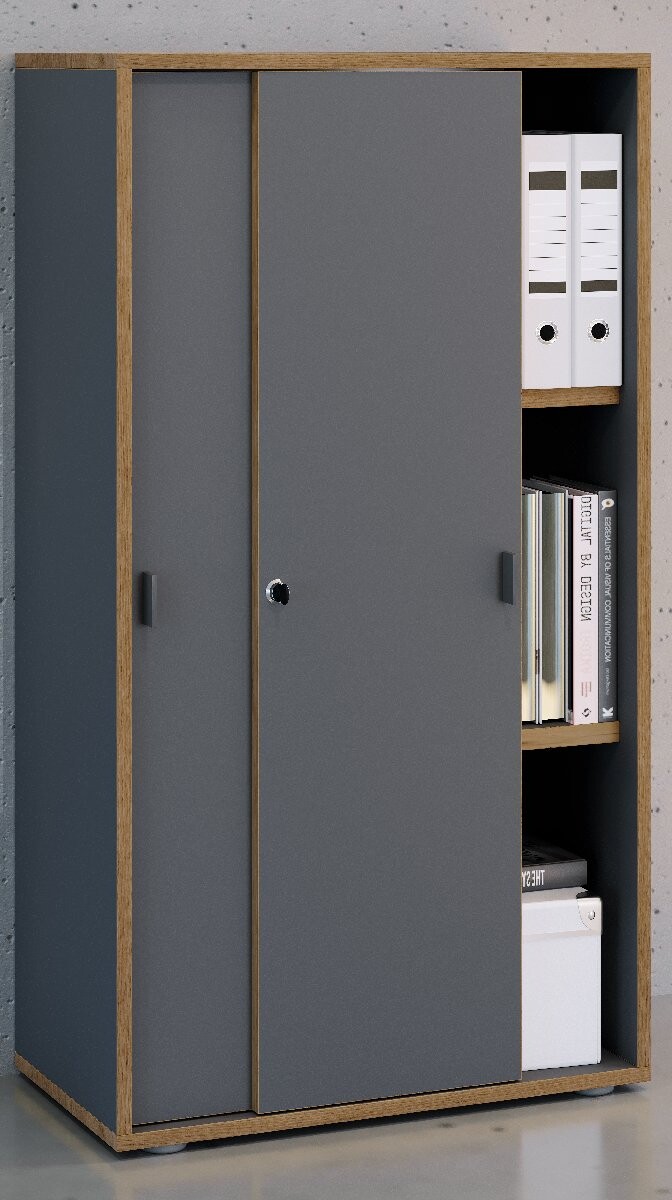 VCM Posuvná skriňa s 3 priehradkami 